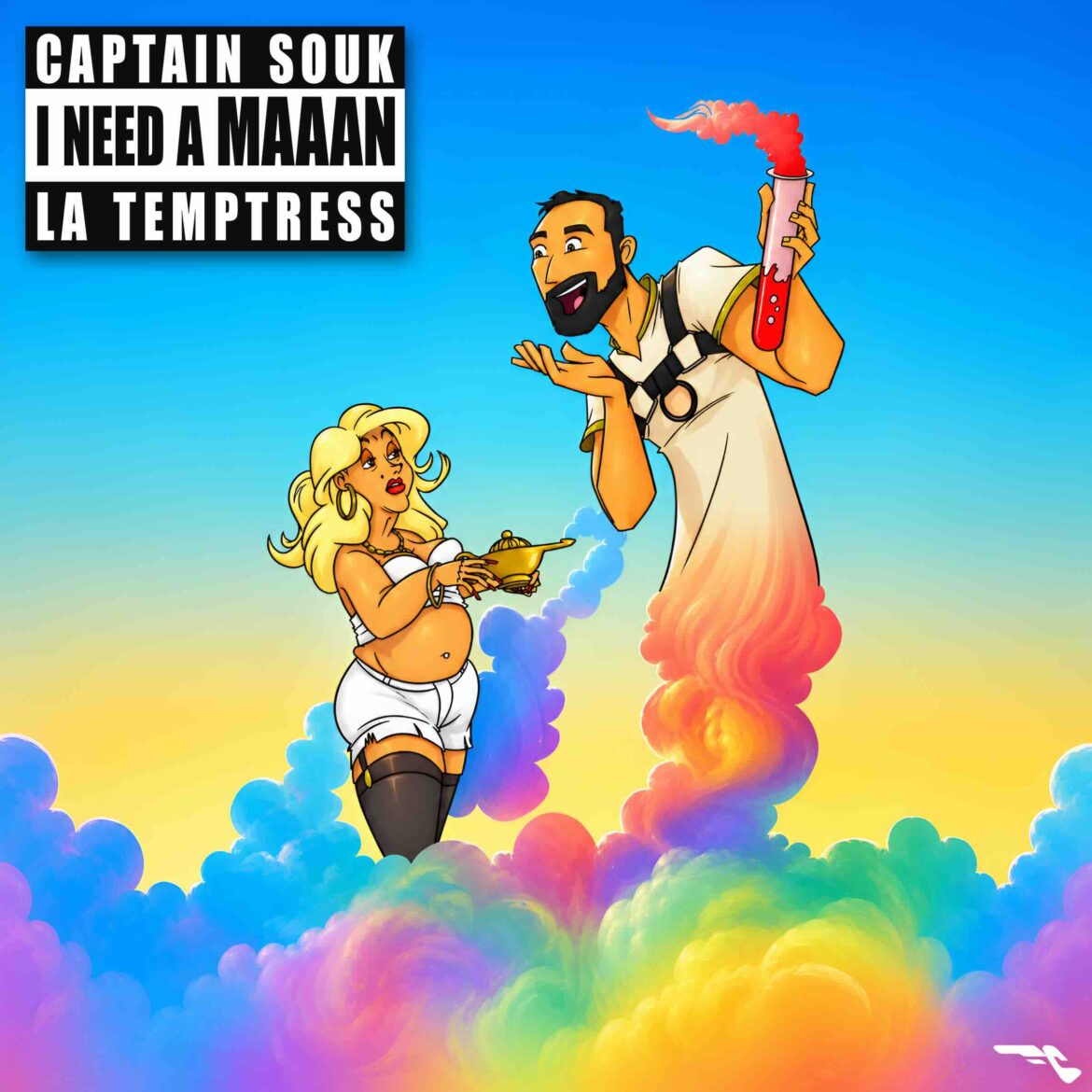 Captain Souk & La Temptress Present “I Need a MAAAN,” a Rave Frenzy in Full Color
